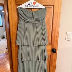 Strapless event Guest Dress